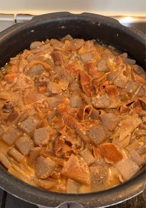 我が家のこってりモツ煮込み-レシピのメイン写真