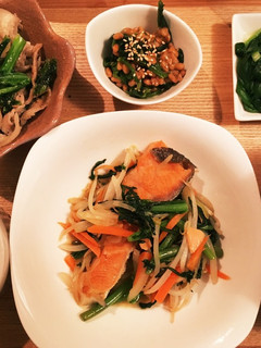 シャケ南蛮定食-レシピのメイン写真