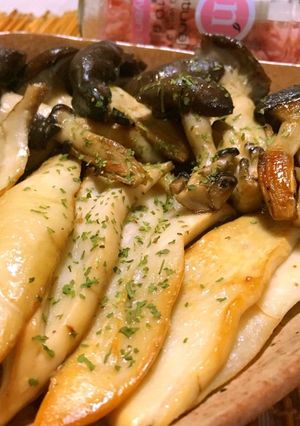 シンプルイズベスト☆きのこの岩塩焼き♡-レシピのメイン写真