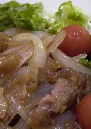 食欲増進♪こってりさっぱり肉炒め-レシピのメイン写真