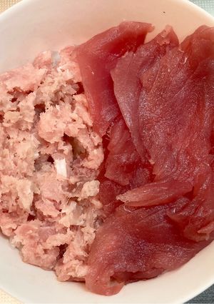 【糖尿病】トロ・マグロ丼-レシピのメイン写真