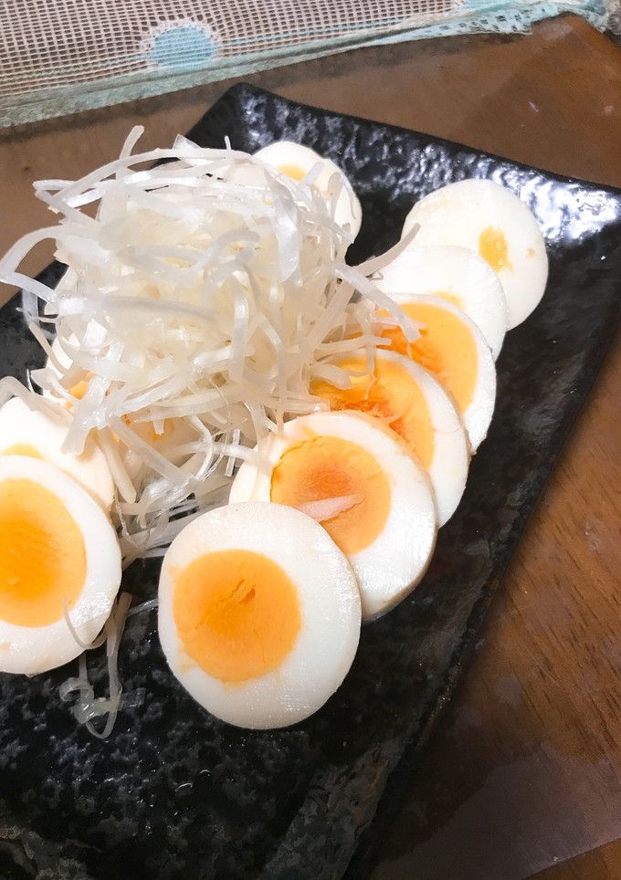 ゆで卵の簡単液みそ漬け-レシピのメイン写真