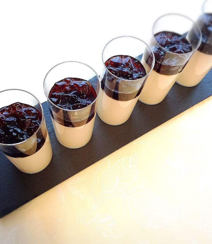 クラッシュ珈琲ゼリーのせブランマンジェ by 自由が丘ママ☆なおみ