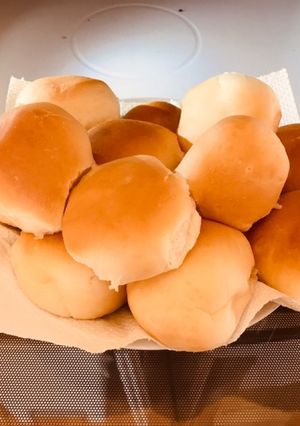 ホームベーカリーで手作りやみつき丸パン-レシピのメイン写真