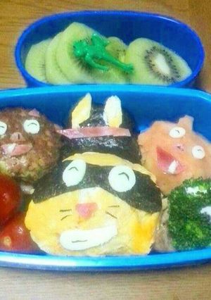 怪傑ゾロリ弁当-レシピのメイン写真