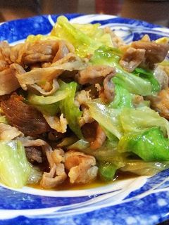豚肉とレタスのオイスター炒め-レシピのメイン写真