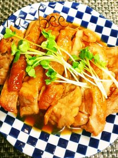 ご飯が進む*鶏肉のコクうま生姜焼き-レシピのメイン写真
