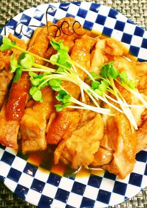 ご飯が進む＊鶏肉のコクうま生姜焼き-レシピのメイン写真