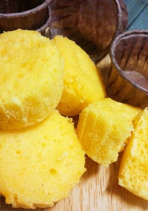 思い知った♡レンジで米粉の卵ケーキ-レシピのメイン写真