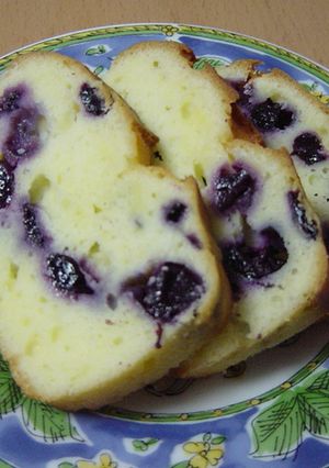 ブルーベリーとヨーグルトのパウンドケーキ-レシピのメイン写真