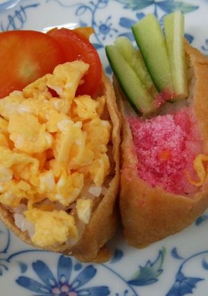 運動会シリーズ☆カラフルいなり-レシピのメイン写真