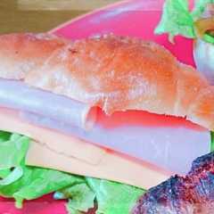 ハムチーズの塩パンサンド♪-レシピのメイン写真