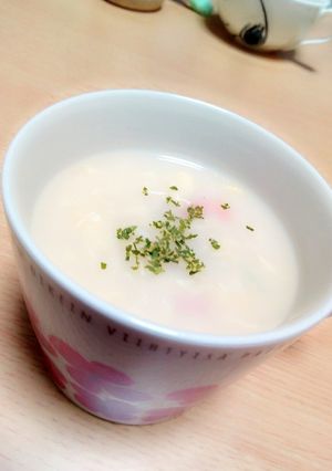 ☆ミルク風味のコンソメかきたまスープ☆-レシピのメイン写真