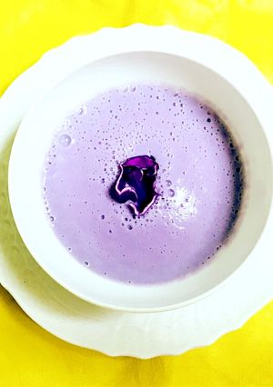塩酒粕と豆乳で♪鮮やか紫キャベツのスープ-レシピのメイン写真