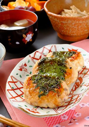 爽やか☆かりんこ梅の鶏はんぺんバーグ!-レシピのメイン写真