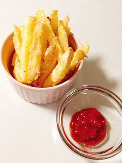 揚げないポテトフライ-レシピのメイン写真