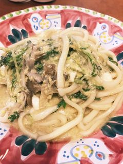 簡単ランチ☆野菜たっぷり汁無し卵うどん-レシピのメイン写真