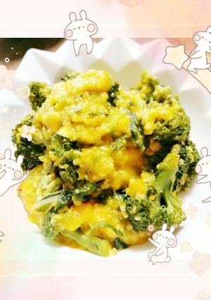 マクロビ☆ブロッコリーのゆで卵風サラダ-レシピのメイン写真