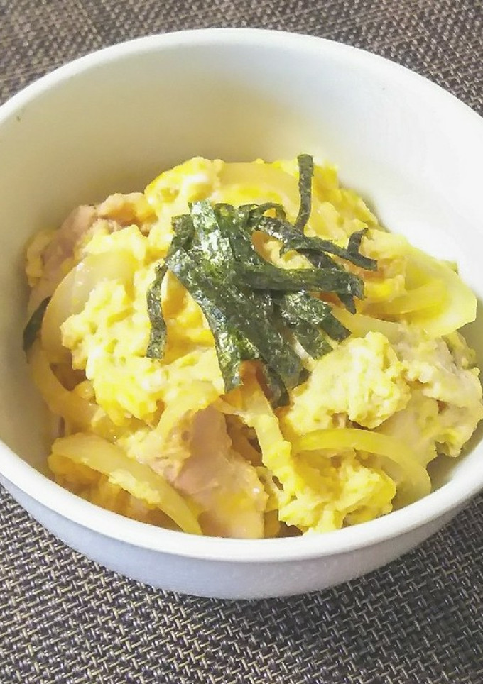 ふわとろ卵の親子丼-レシピのメイン写真