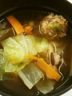 ほっこり☆魚のつみれスープ-レシピのメイン写真