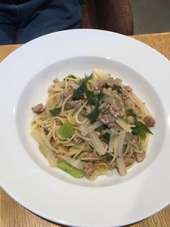 豚ひき肉、大根、生姜のワンポットパスタ-レシピのメイン写真