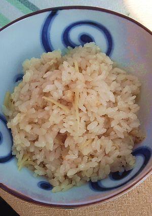 炊き込まない！京たけのこの　たけのこご飯-レシピのメイン写真