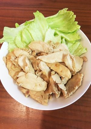 鶏むね肉のハチミツ醤油炒め-レシピのメイン写真