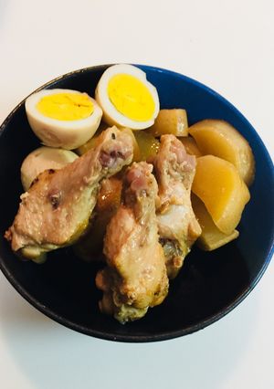手羽元大根ざっくり煮-レシピのメイン写真