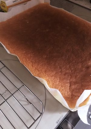 スクエアケーキ スポンジ-レシピのメイン写真
