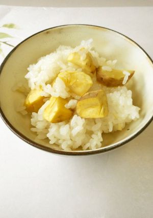 土鍋で炊く　恵那栗ご飯-レシピのメイン写真