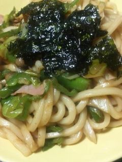 焼うどん焼き肉のタレ味-レシピのメイン写真