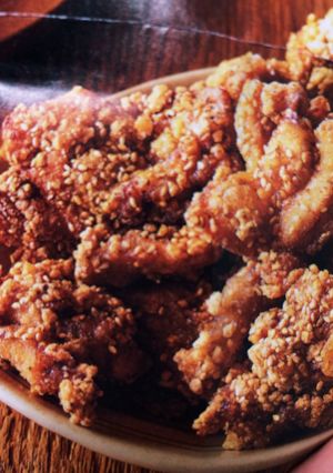 白ごま唐揚げ-レシピのメイン写真