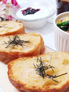 ☆話題入り☆明太子フランストースト-レシピのメイン写真