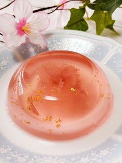 ♡春爛漫♡ 桜ゼリー-レシピのメイン写真