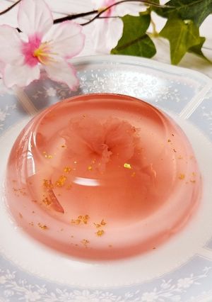 ♡春爛漫♡　桜ゼリー-レシピのメイン写真