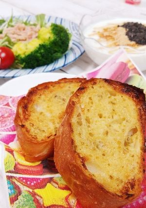 大人味♡柚子こしょうトースト-レシピのメイン写真