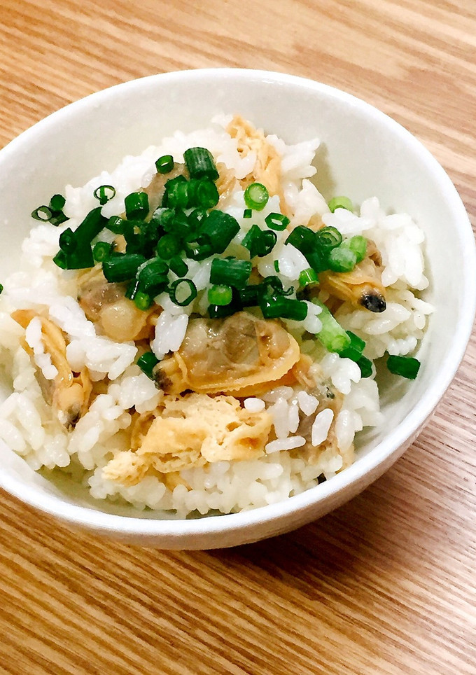 あさりと油揚げの簡単混ぜご飯-レシピのメイン写真
