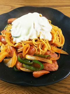 コク旨+チーズ+ナポリタン-レシピのメイン写真