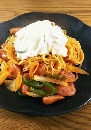 コク旨+チーズ+ナポリタン-レシピのメイン写真