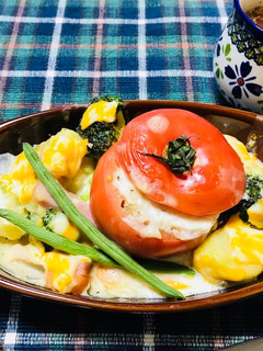 トマト丸ごとドリア-レシピのメイン写真