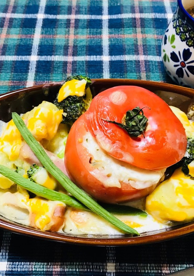 トマト丸ごとドリア-レシピのメイン写真