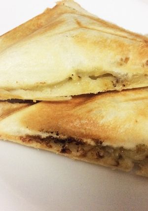 簡単！バナナのホットサンド-レシピのメイン写真