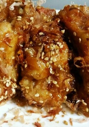 ＊手羽元の唐揚げ♪甘辛ごま鰹節＊-レシピのメイン写真