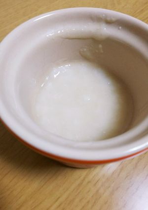 大根切り餅がゆ 離乳食後期-レシピのメイン写真