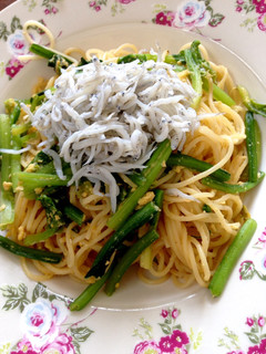 しらすとほうれん草のパスタ-レシピのメイン写真