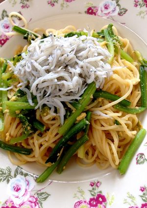 しらすとほうれん草のパスタ-レシピのメイン写真