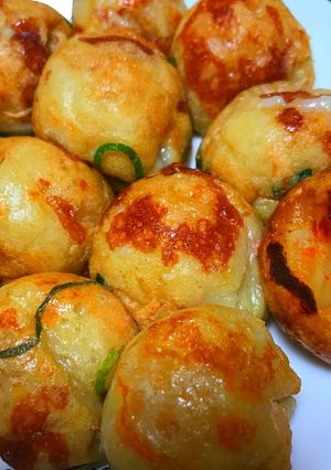 ノンオイルタコ焼き-レシピのメイン写真