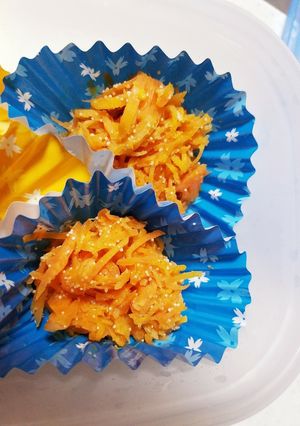 お弁当用☆人参たらこのバター醤油あえ-レシピのメイン写真
