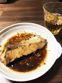 ビールが進む…ブリのガリバタ炒め!-レシピのメイン写真