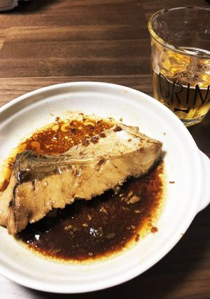 ビールが進む…ブリのガリバタ炒め！-レシピのメイン写真